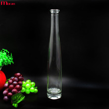 375ml水晶瓶手工厚底瓶透明玻璃瓶冰酒瓶葡萄酒瓶翻口黄金冰谷瓶