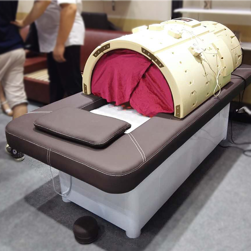 远红外线无烟艾灸艾灸理疗仪器 3d艾神 艾灸仓仪器 砭石实木艾灸