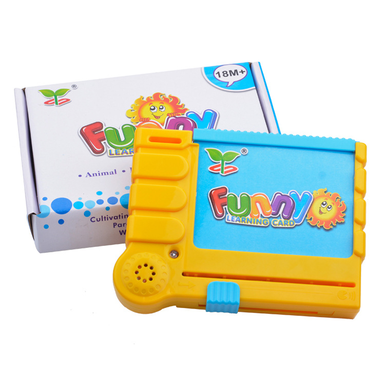 新款sm342201刷卡学习机 趣味英文读卡儿童学习机 启蒙早教机玩具