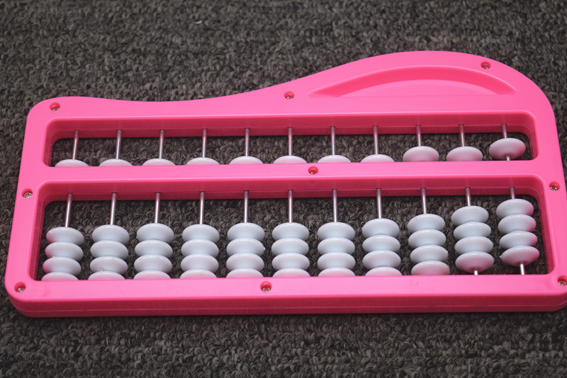 热销创意卡通11挡5珠学生塑料算盘幼儿学生珠心算算盘文具礼品