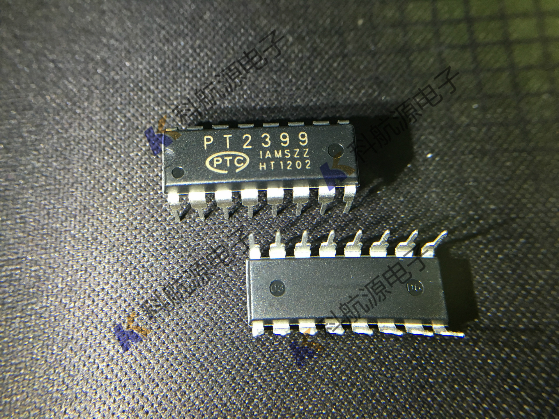 全新原装 pt2399 dip16 音频数字混响电路处理器芯片