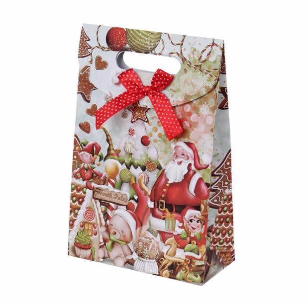 beautiful gift christmas paper bags ,small christmas gift fo