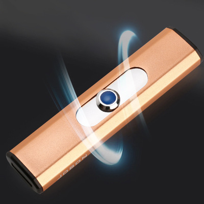 中邦jl-672v 金属拉丝 可换电炉丝片点烟器 usb充电打火机