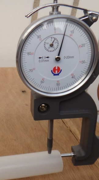 威量管材壁厚测量仪 管厚规 测厚仪0-10