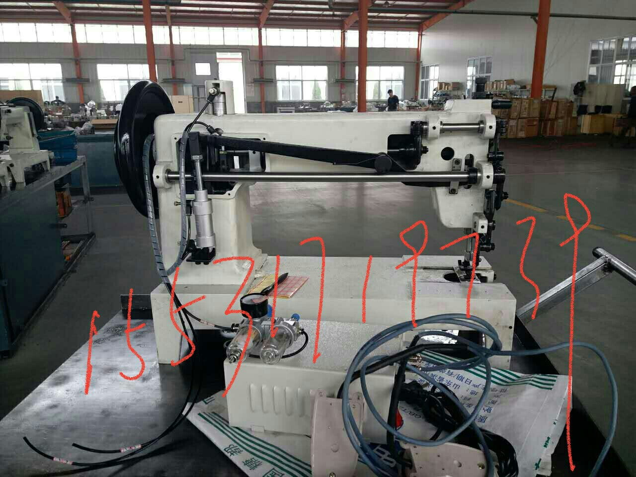 hp9800汽动吨袋帆布类缝纫机