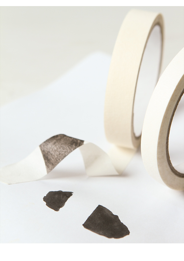 美纹纸高粘分色胶美纹胶带喷漆手撕纸胶布美术美缝装修遮蔽美文胶