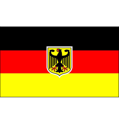 现货批发90*150cm 德国鹰国旗 4号涤纶旗帜 速卖通 淘宝供货