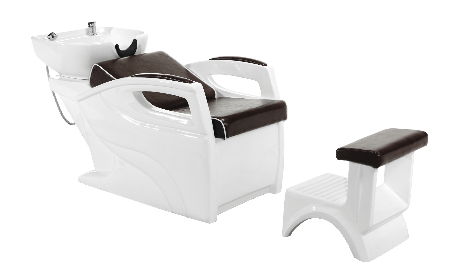 长期供应美发洗头床工厂直发专业理发洗头床理容床洗头椅新款