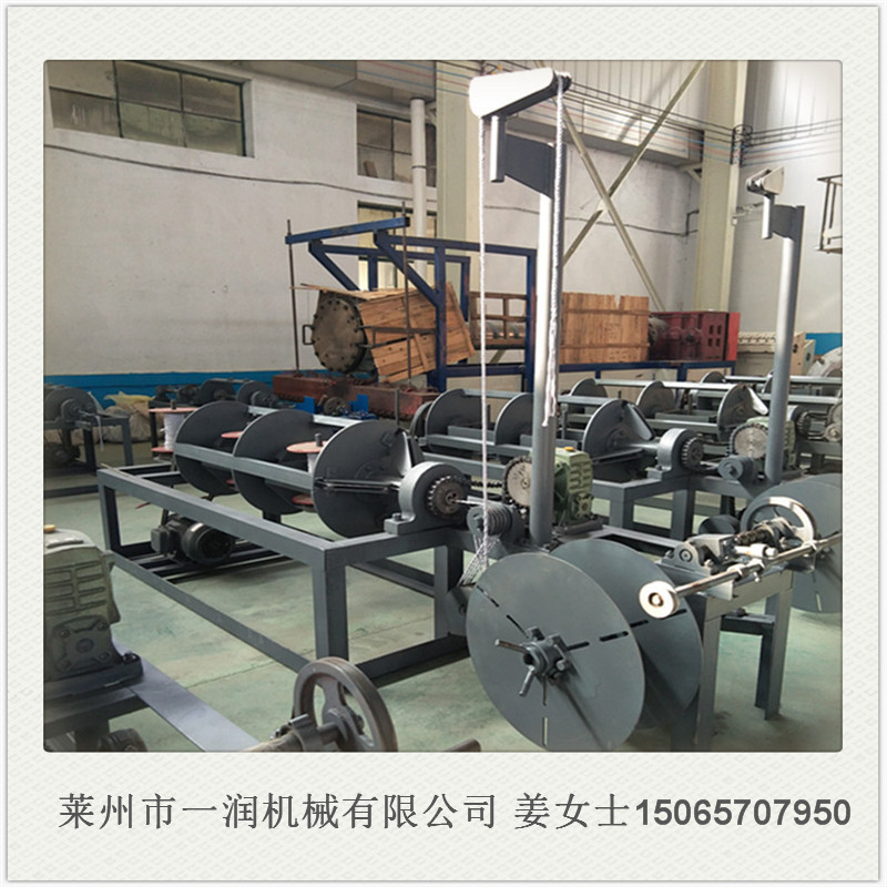 黄金绳机促销价格现货供应布条绳机电化铝打绳机组