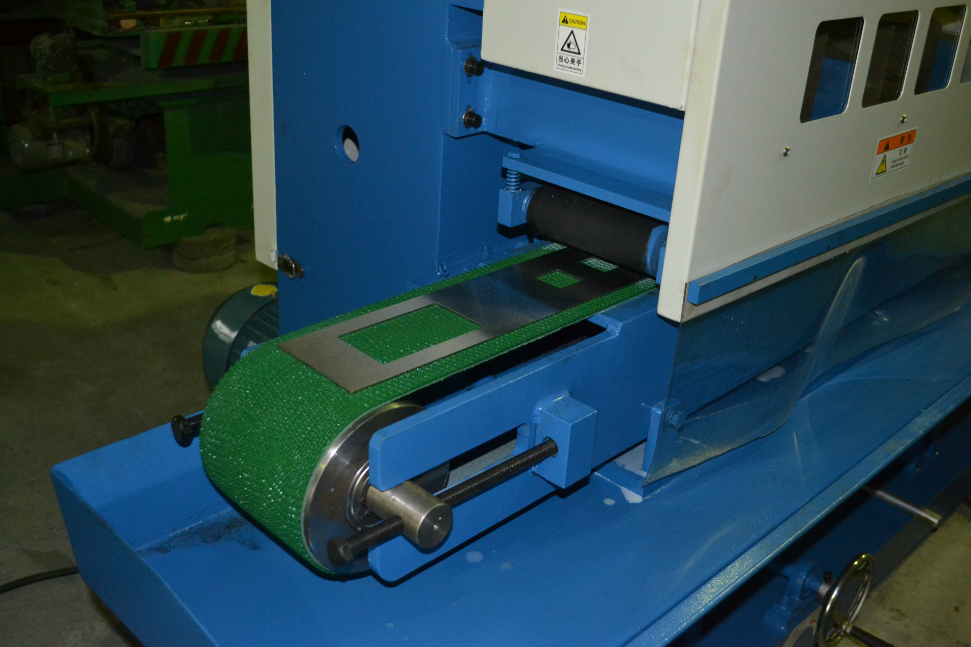 水磨机 平面 砂带机 全自动 雪花纹抛光机 不锈钢金属打磨机