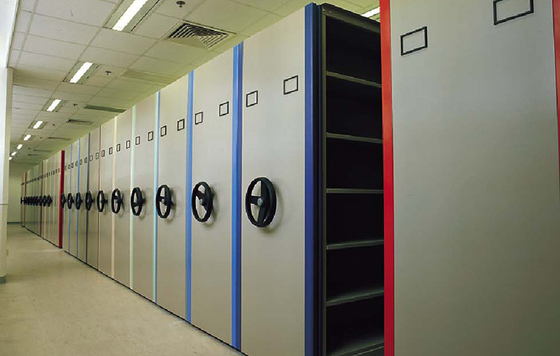 东莞密集架移动柜厂家定制财务档案柜子办公资料文件整理铁皮柜