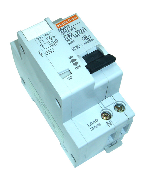 正宗施耐德梅兰日兰 漏电断路器 dpn vigi