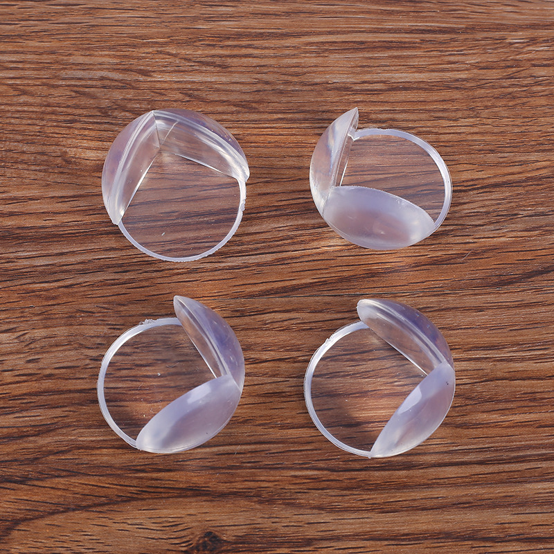 2020新款儿童球形防撞角 家居安全防护用品桌角透明硅胶护角定制