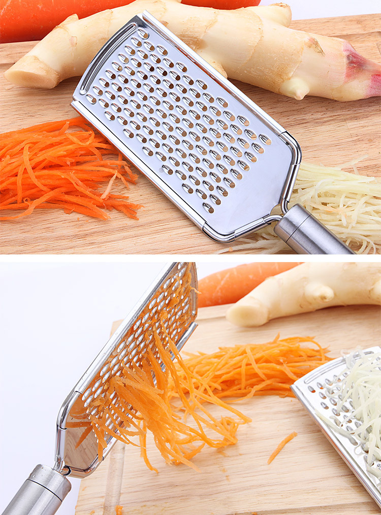 不锈钢擦丝器姜丝刨丝板 手动切菜器土豆丝萝卜丝 厨用刨丝器