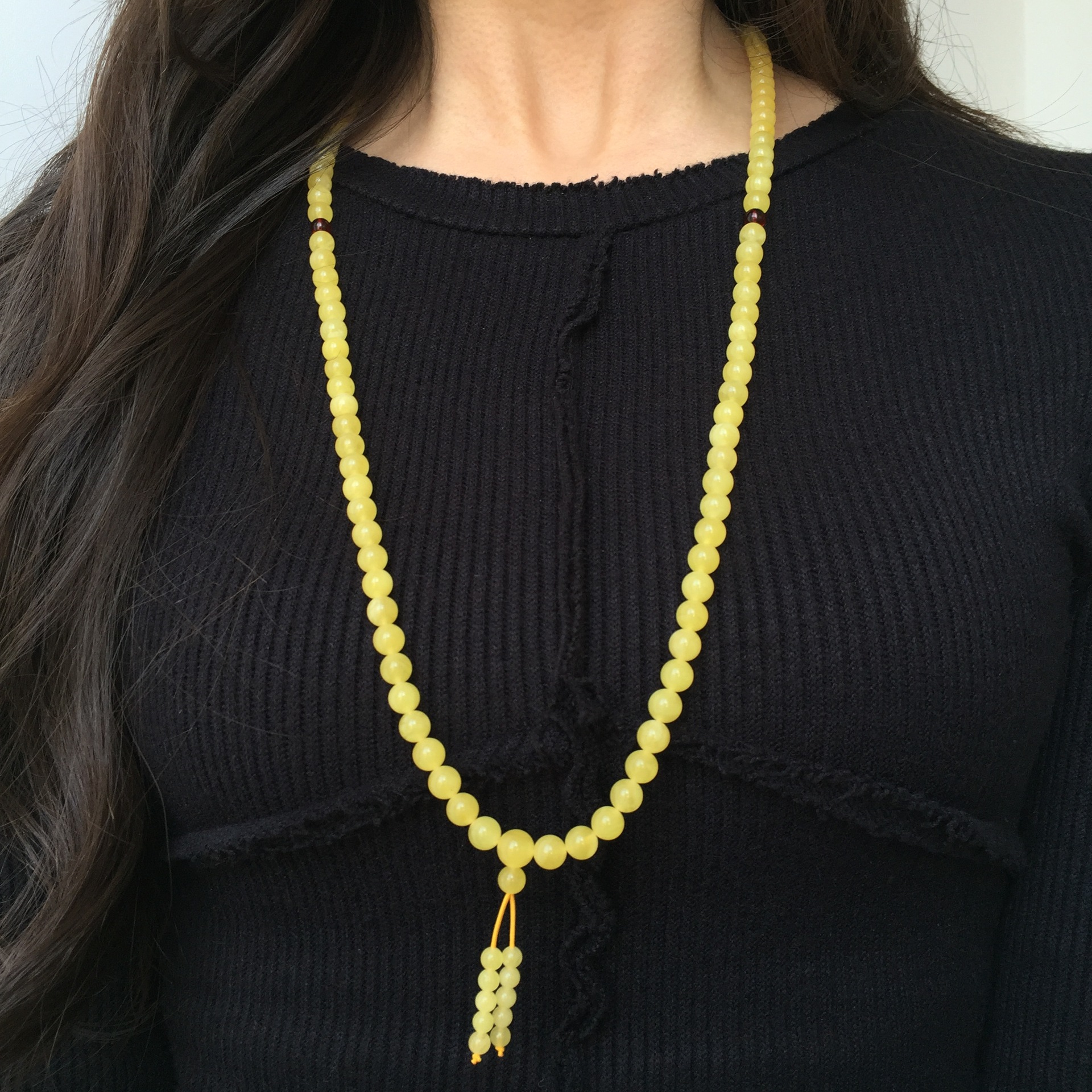 佛珠手串_蜜蜡 天然蜜蜡 佛珠手串108 宗教 三圈 佛 - 阿里巴巴