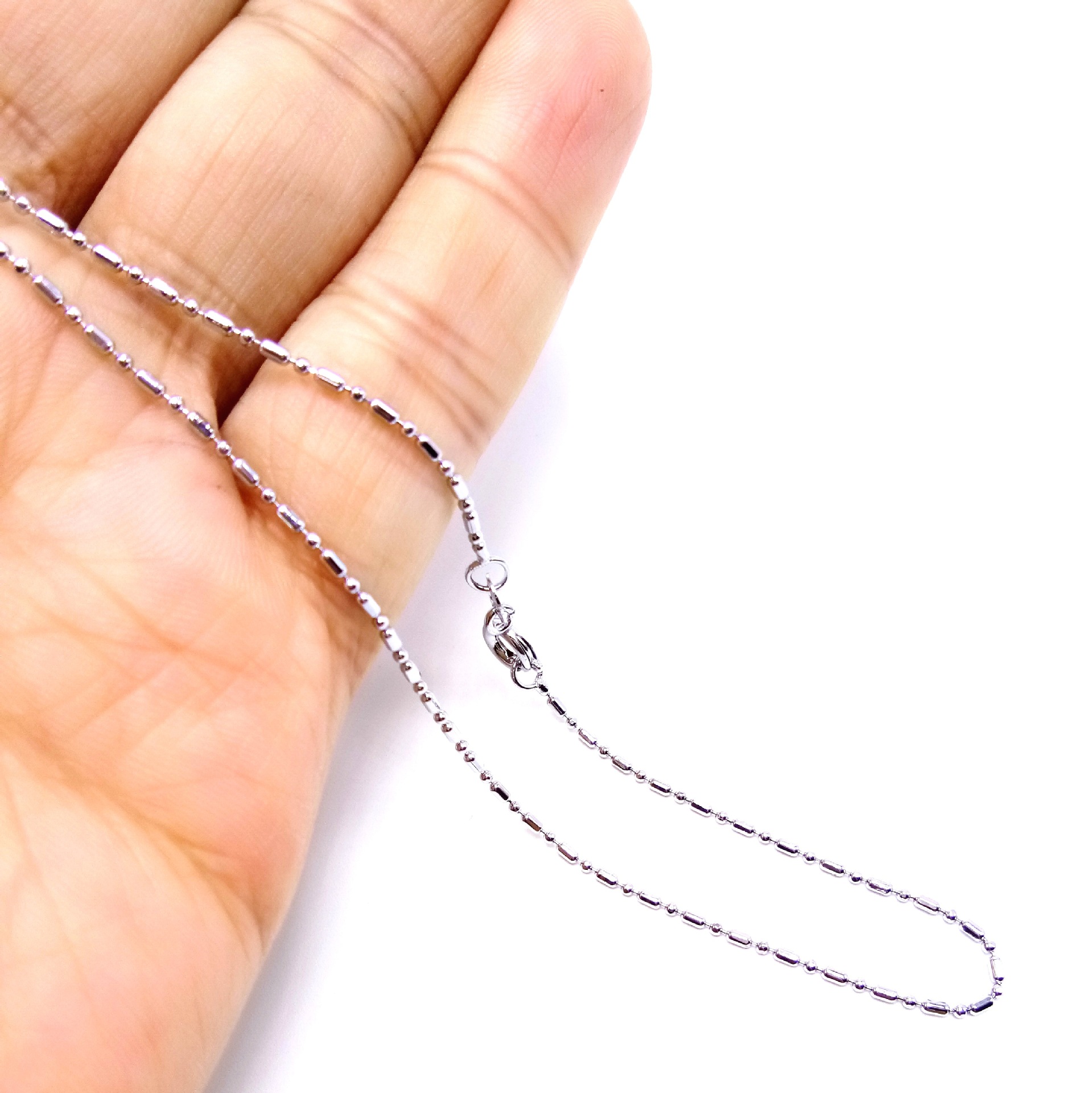 韩国韩版 女款竹节链子 一比一项链 饰品批发 单链爆款配链