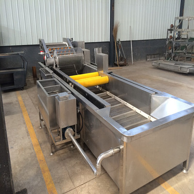 胡萝卜清洗机哪家好 气泡清洗机价格 水果清洗设备 优选华远