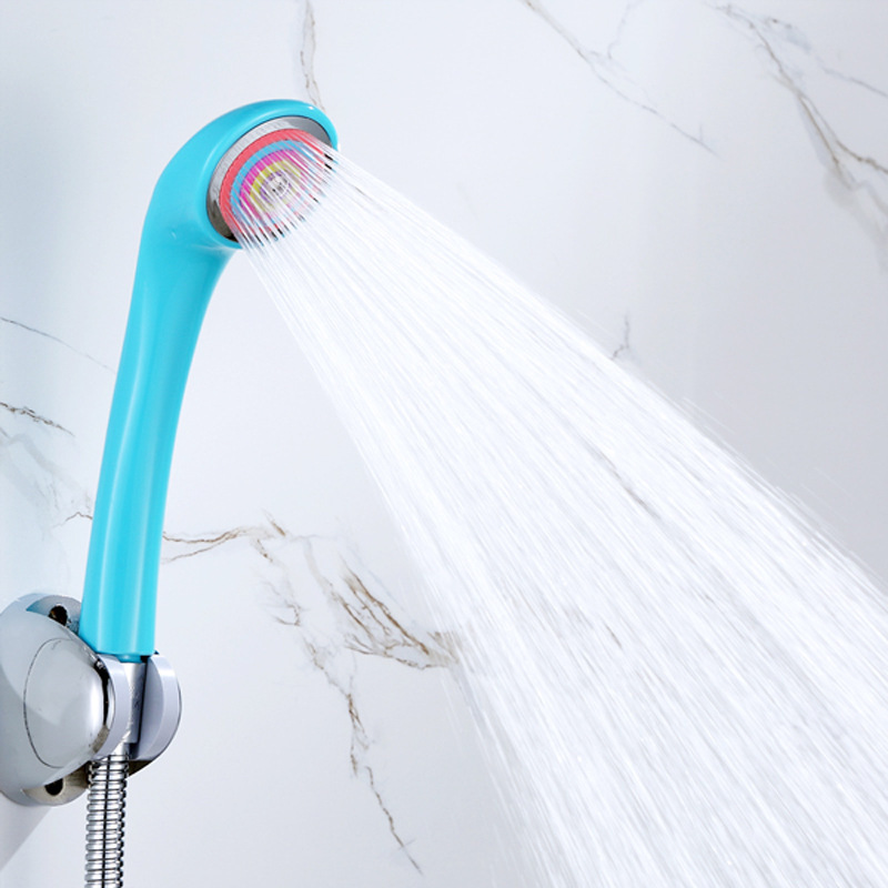 花洒 彩色淋浴喷头 彩虹淋浴花洒喷头