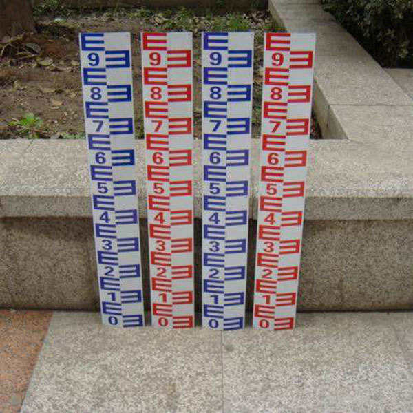 搪瓷水位尺05米水位尺50公分搪瓷水位标尺搪瓷水尺订做定制