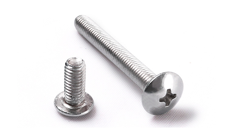厂家直销 不锈钢304紧固件大扁头机丝 国标m3-m6 大扁机螺丝五金