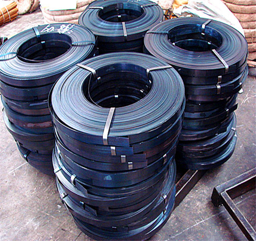 批发锯条专用热处理软硬料65mn钢带 淬火黑退65锰弹簧钢带 65mn