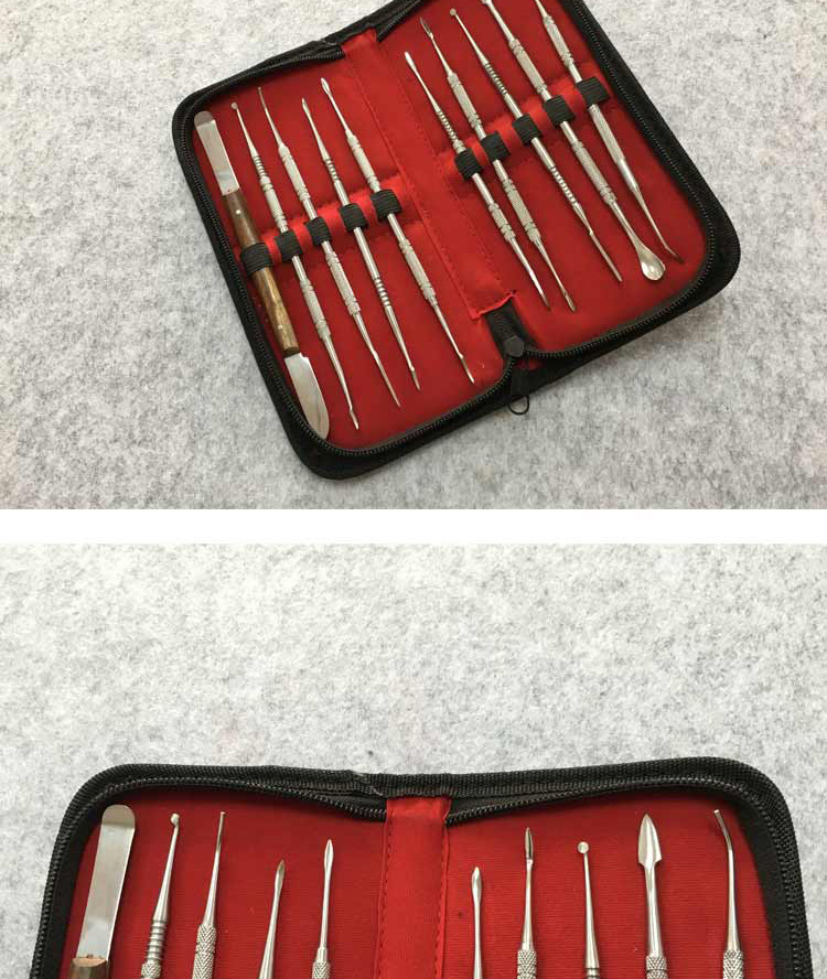 10支装 雕蜡刀 牙刀 牙科齿科设备 首饰蜡模雕刻刀 打金工具器材