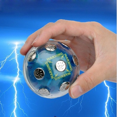 electronic shock ball for funny party game电击球幸运球烫手球