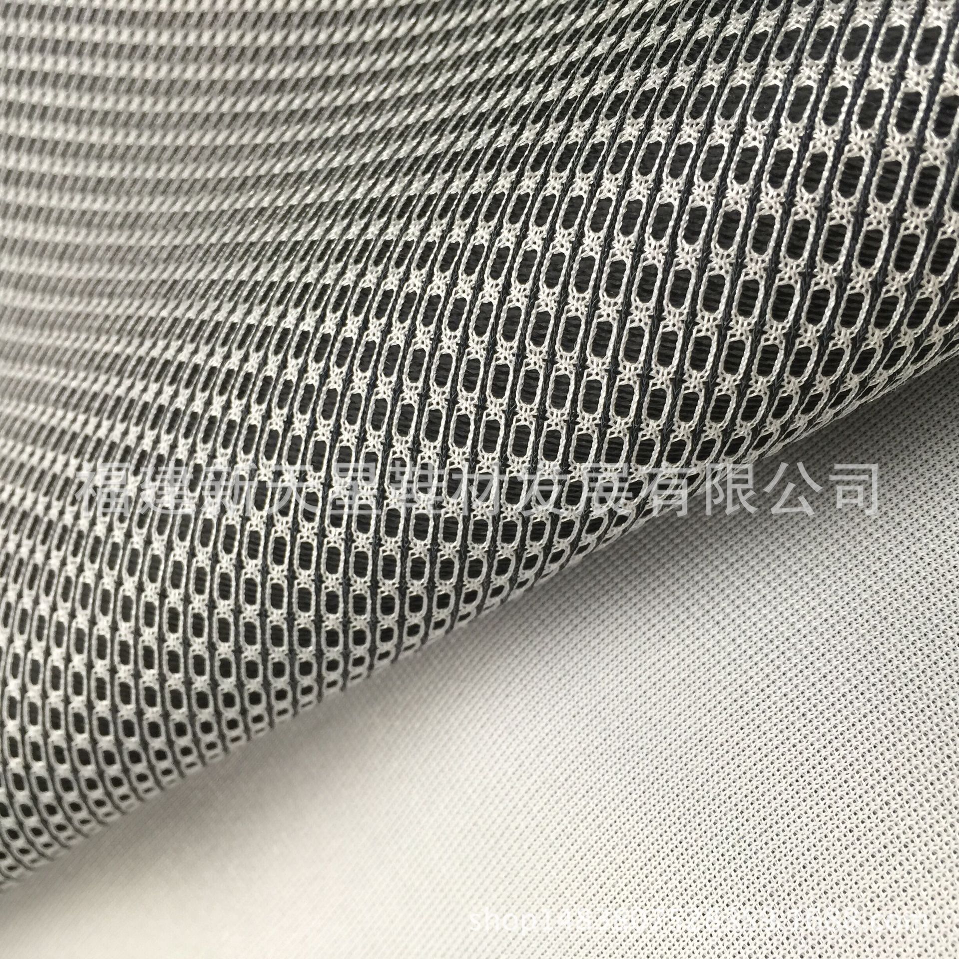 718 柔性金属网织物 三明治网眼布 专业鞋材网布