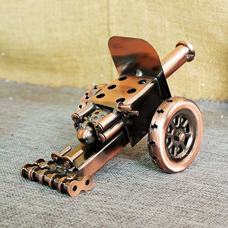 多款式金属特价 形迫击大炮模型 纯手复古铁艺小钢炮模型多款可选