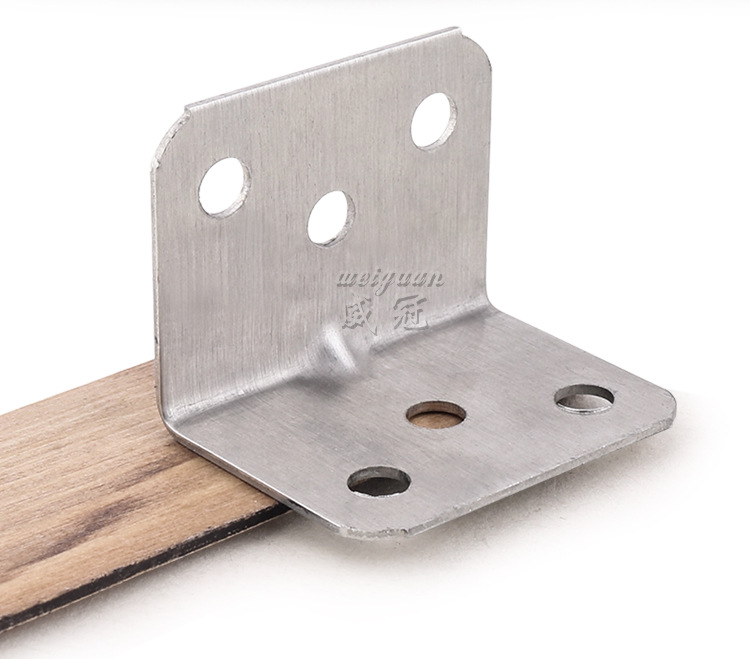加厚不锈钢直角角码 家具紧固件 直角小角码 不锈钢l型角码批发
