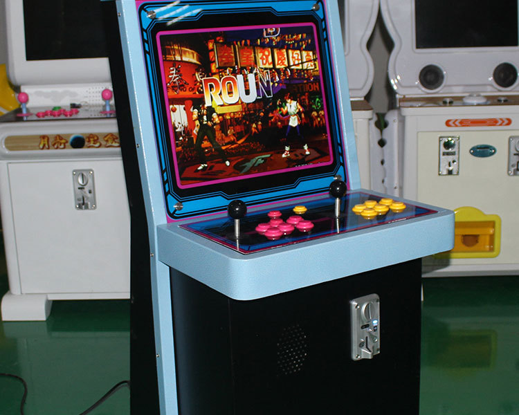 19寸液晶格斗游戏机 电玩投币游戏机 月光宝盒街机拳皇游乐设备