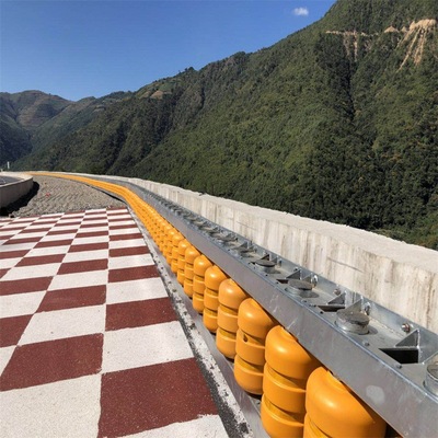 西安科阳高速公路转子护栏旋转桶新型安全防护栏厂家生产送货安装