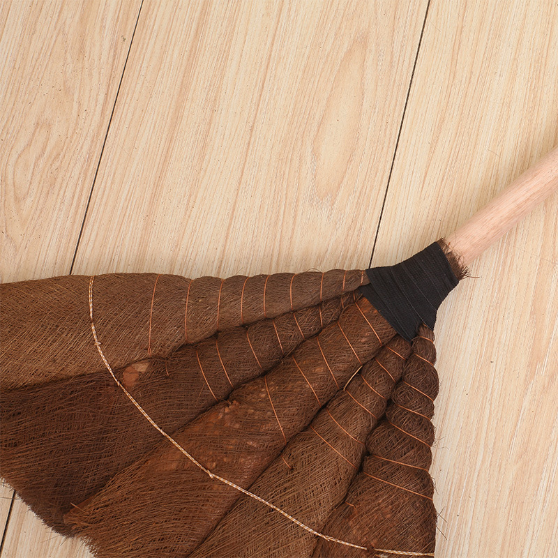 批发棕扫帚懒人家用魔法粽叶扫把大扫把小笤帚铁笤帚植物清洁套扫