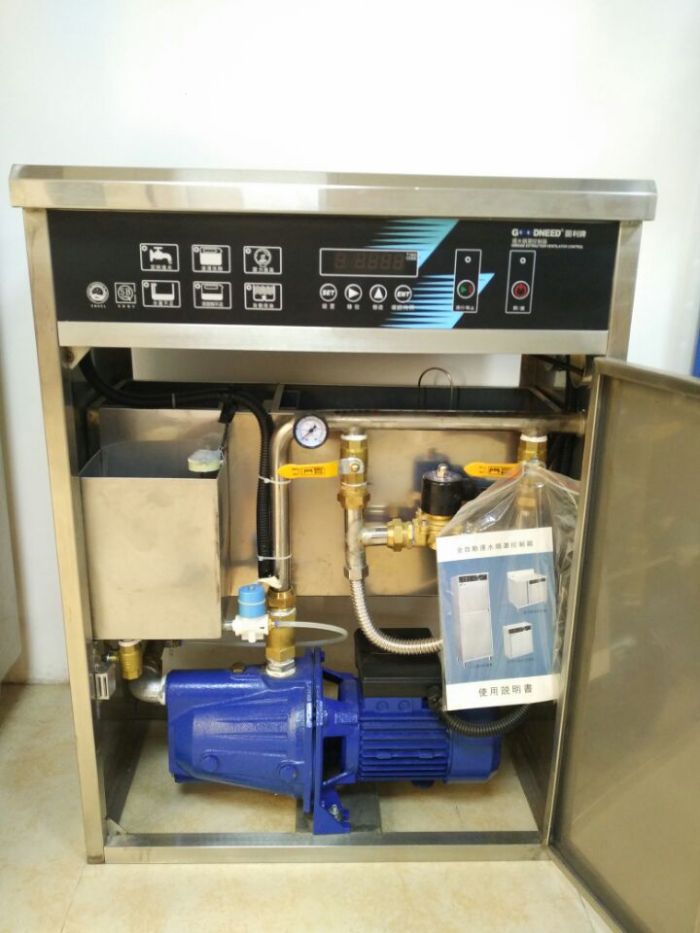 商用厨房环保不锈钢运水烟罩油烟净化控制柜设备配件挂墙式控制箱