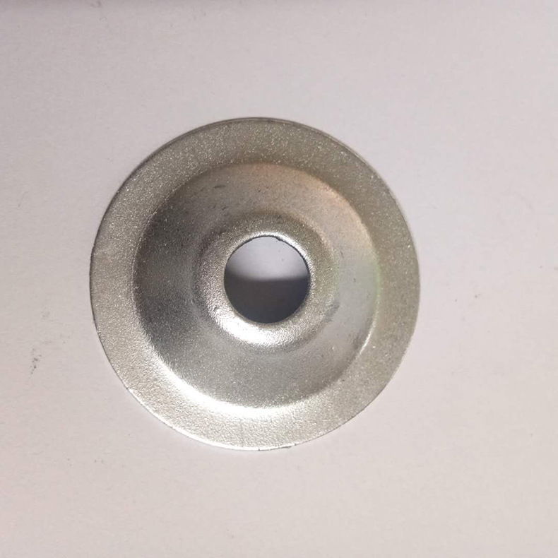 gb96正国标草帽垫 机械专用碗型垫 镀彩锌电缆用碗垫垫片