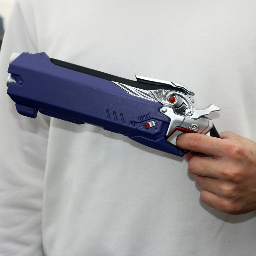 守望先锋dva手枪 武器模型小兔子吊牌 dva枪 死神玩具手枪批发