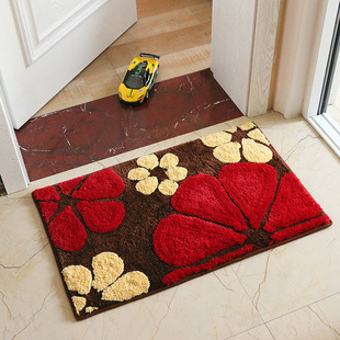 手工门口地垫门垫进门地毯入户门垫防滑吸水脚垫门厅地垫 可定制