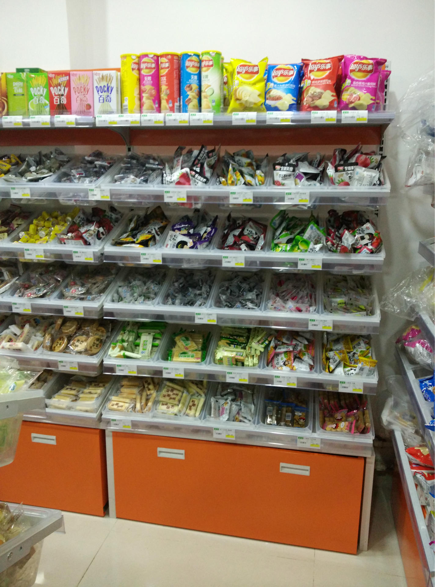 零食货架老婆大人货架休闲食品货超市散称食品展示柜糖果展示架