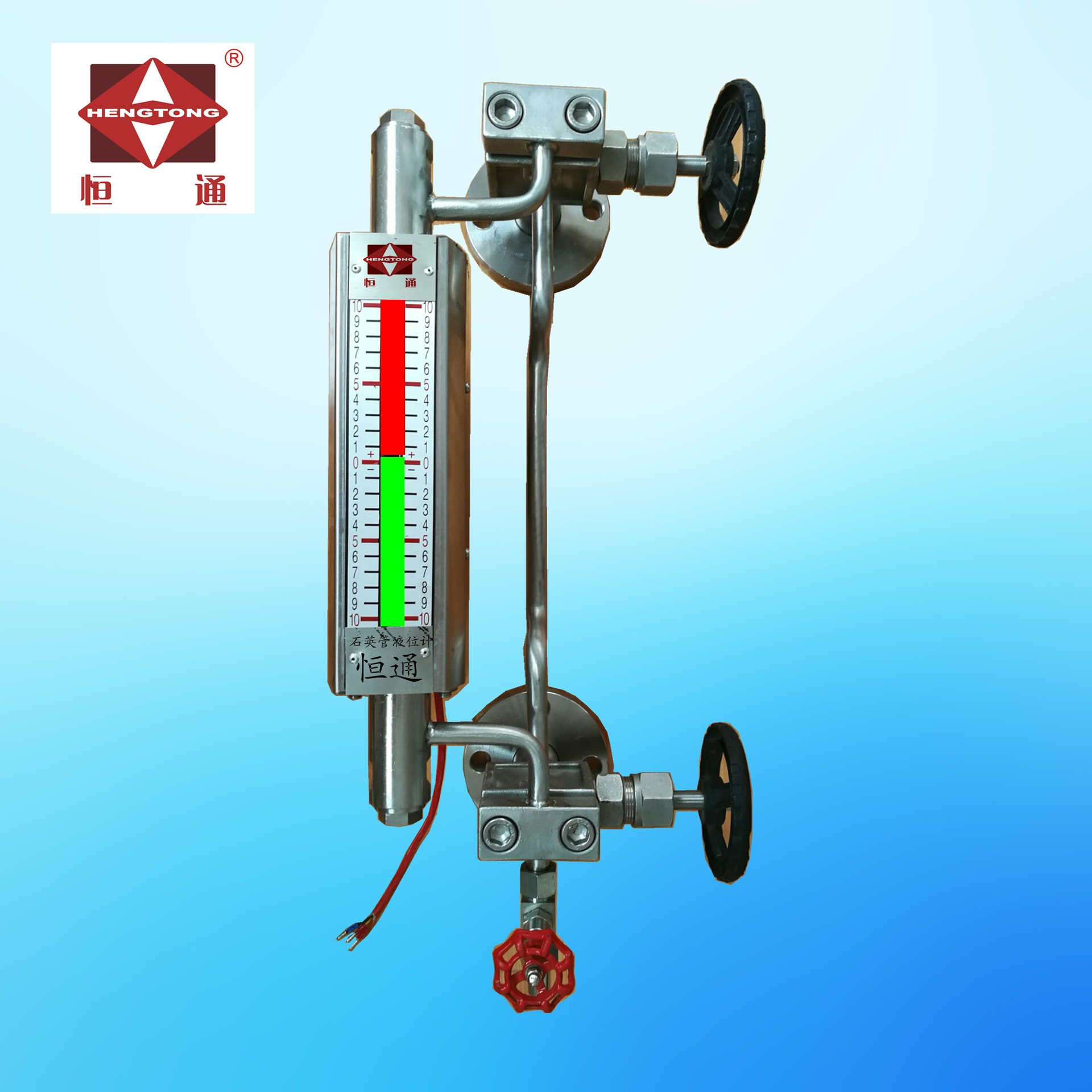 厂家供应b49h玻璃管液位计石英管双色水位计表高压玻璃管水位计