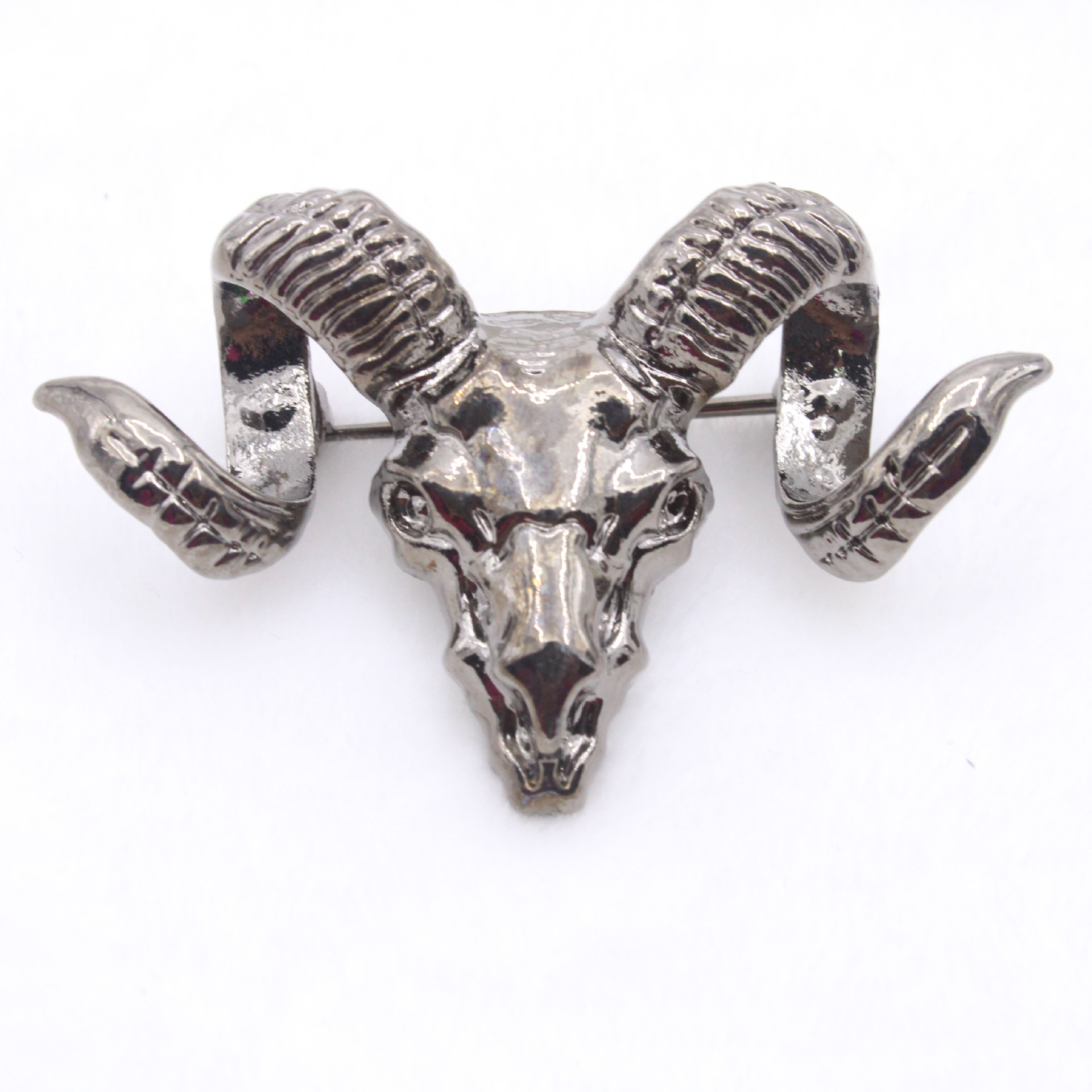 日韩饰品生肖牛头男士胸针复古英伦男女西服徽章时尚潮流金属别针