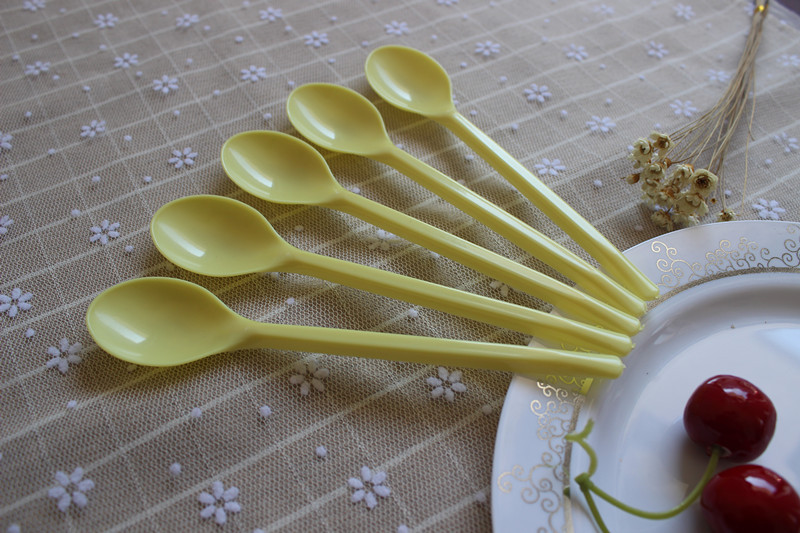 瑛琪-冰淇淋圣代果冻勺子-塑料勺子外卖用