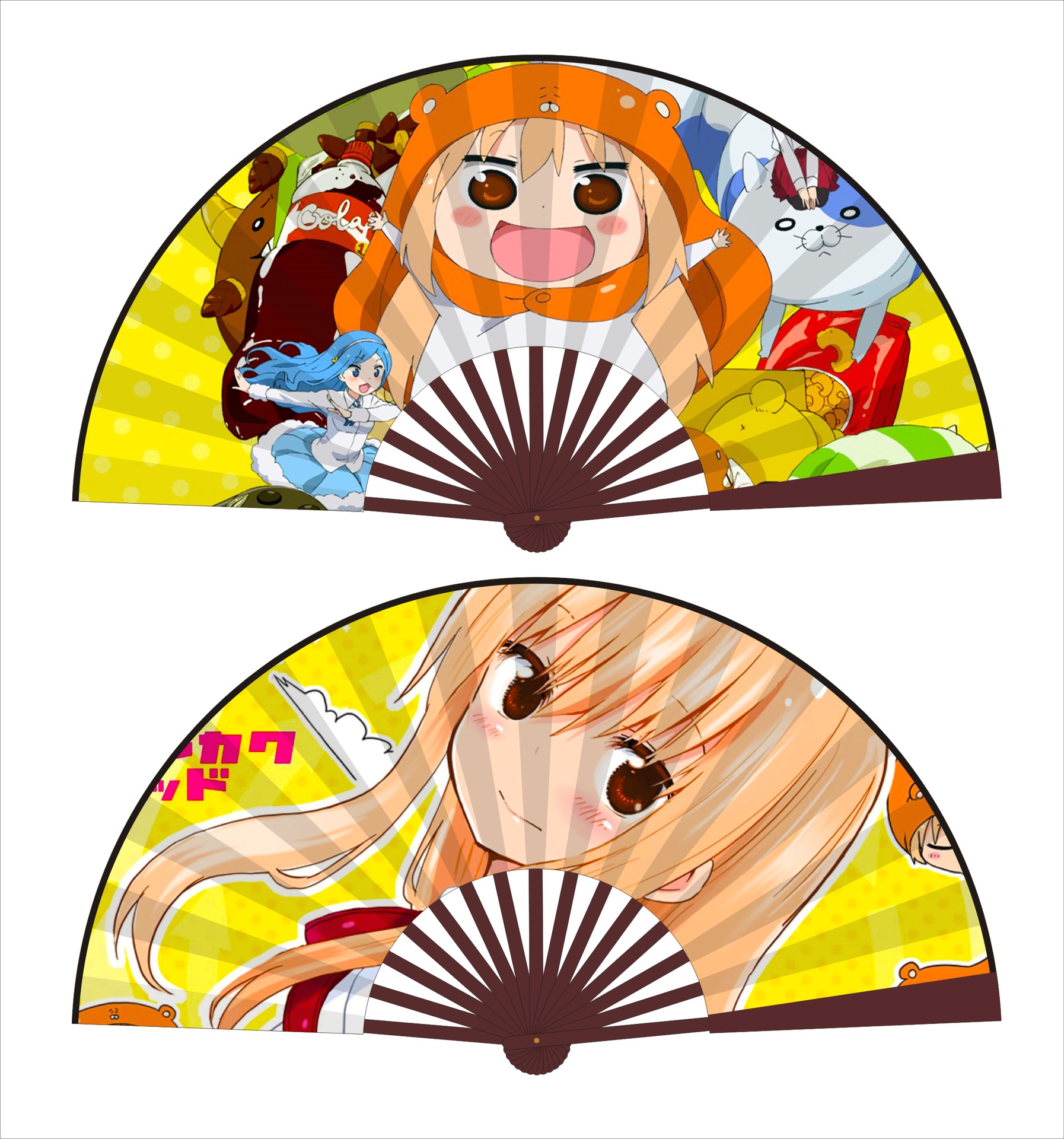 十寸绢布动漫折扇小林家的龙女仆modao康娜异世界凉扇代发