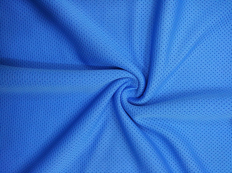 全涤爽宜网 休闲运动服针织面料 吸湿速干透气t恤布料 现货供应