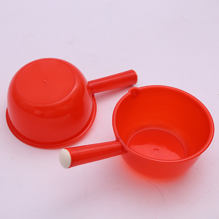 厨房用水加厚长柄塑料水勺舀水瓢 通用红色水瓢塑水瓢水勺