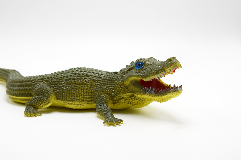 新款塑胶仿真大号鳄鱼模型 两栖爬行动物 外贸速卖通热卖产品