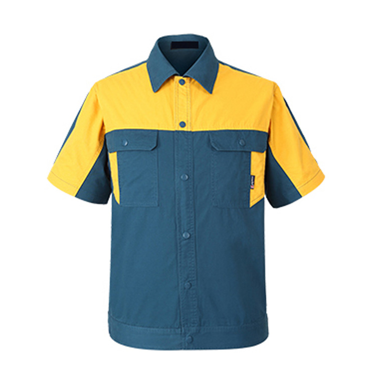 深圳平湖工作服定做 电焊车间员工工衣厂服定制长袖棉服工装定制