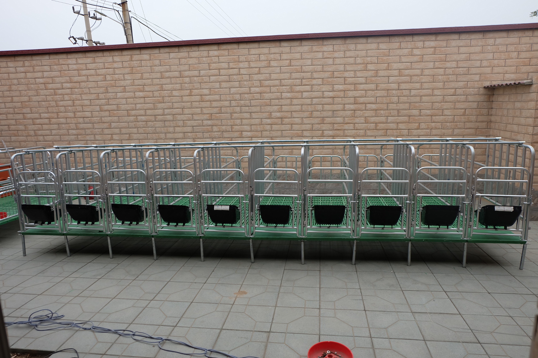 沧州厂家母猪定位栏 母猪猪用定位栏 母猪限位栏 猪自动供料系统