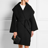 Spring Festival fashion new pattern Europe and America Simplicity Shawl collar grace Easy belt overcoat coat Spring Festival fashion new pattern Europe and America Simplicity Shawl collar grace Easy belt overcoat coat