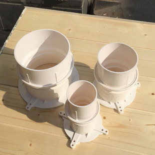 pvc 50 75 110国标防水工程预埋套筒 预埋直接接头塑料排水管件配