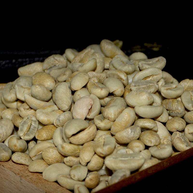 精选云南越谷咖啡生豆 日晒水洗咖啡生豆 阿拉比卡种青咖啡豆批发